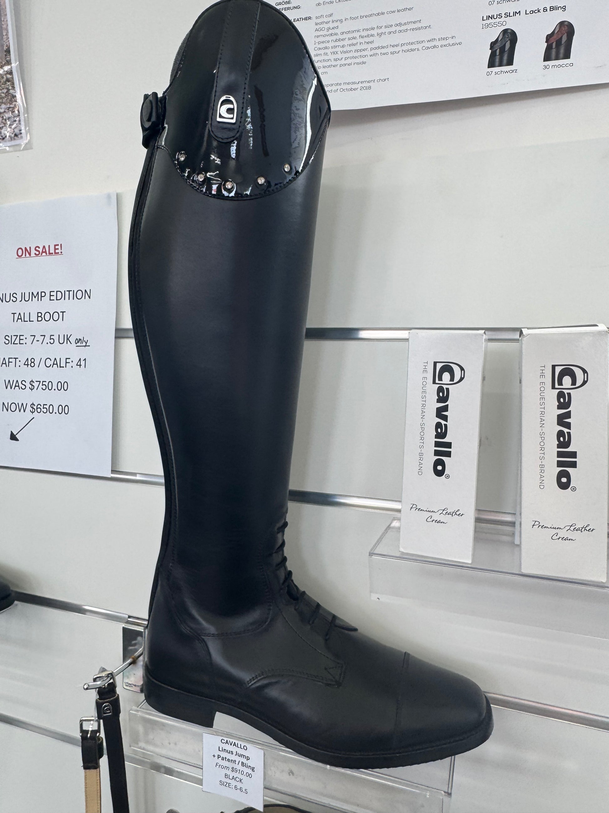 CavalLinus Jump Ed Lack + Strass