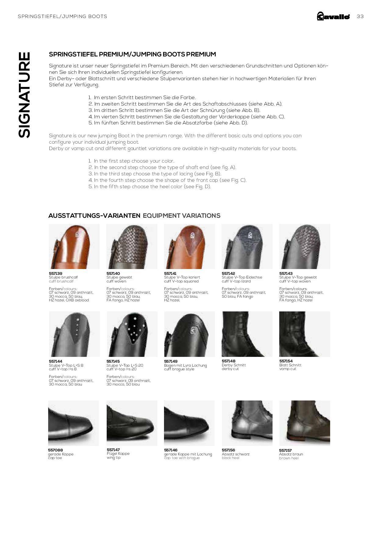 CAVALSIGNATURE - Create Your Own Jumping Boot