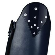 557145 Signature Cuff Patent Leather with 10 Crystals