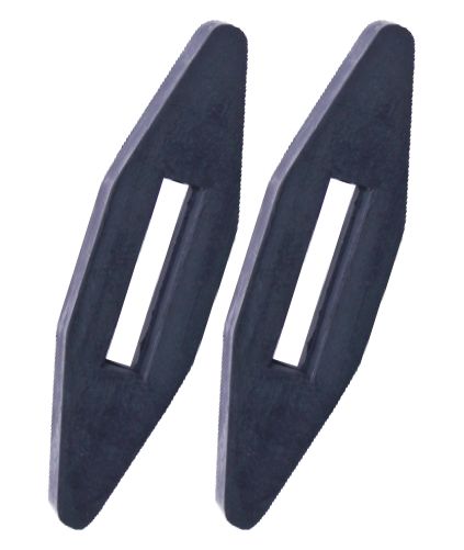 Blue Tag Rubber Rein stopper black