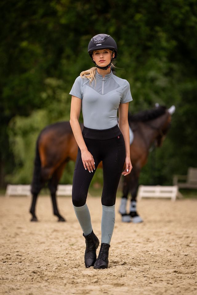 CAVALBRITNY HALFZIP SHIRT