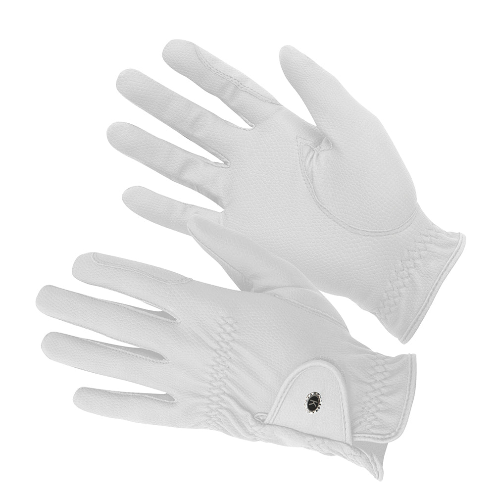KM Elite Hi Grip Gloves size 8 White