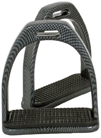 Flair Carbon Fibre Look Stirrup Irons