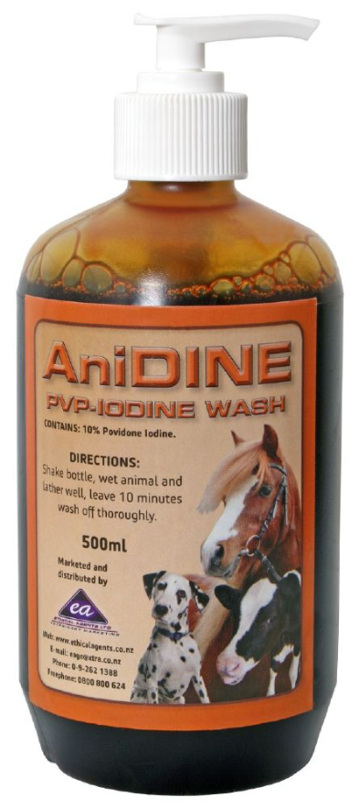 AniDINE PVP Iodine Wash