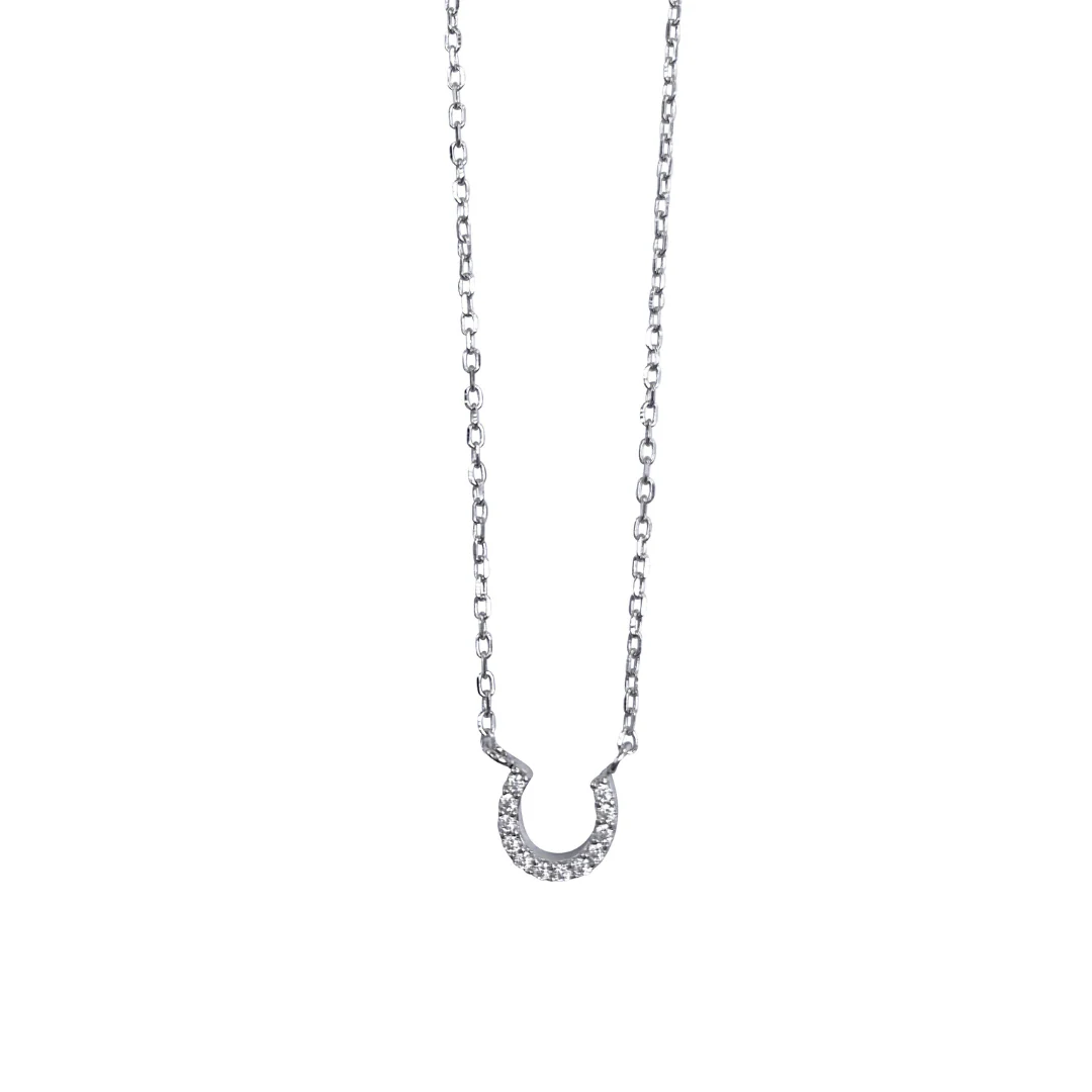 Breeze Petite HorseShoe Necklace