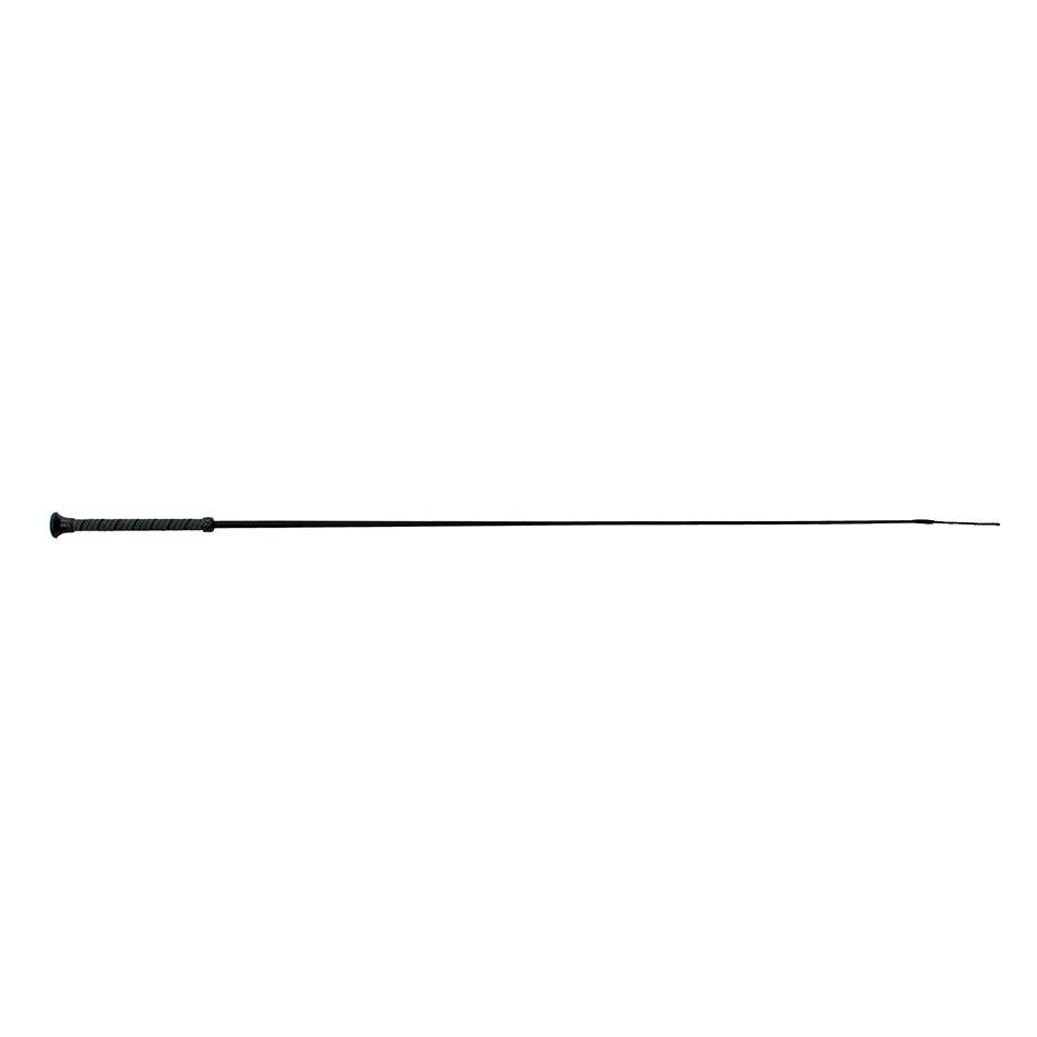 Fleck Dressage Whip sure grip black 110cm