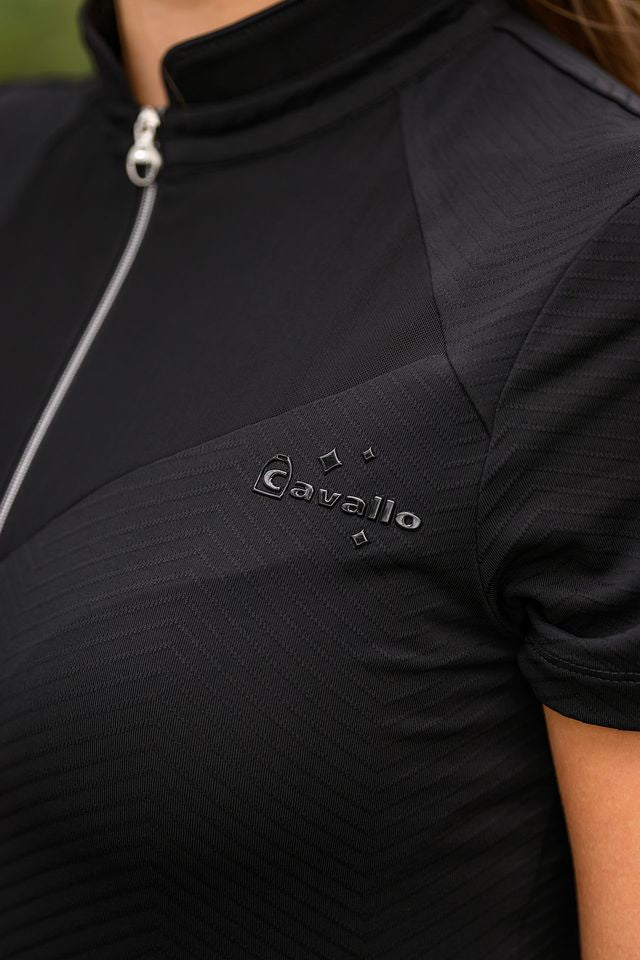 CAVALBRITNY HALFZIP SHIRT